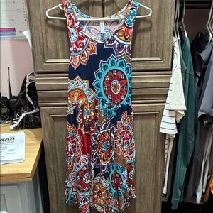 Bohemian Floral Sleeveless Tank Top